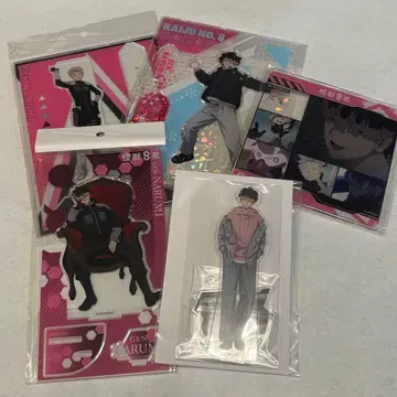 괴수 8호 나루미 겐 아크릴 스탠드 세트