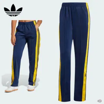 M 아디다스 브레이크 팬츠 여성용 네이비 하의 저지 3선