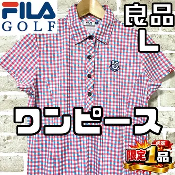 [선착순] 휠라골프 여성용 반팔 원피스 L 멀티 컬러