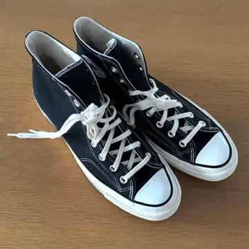 미사용품 Converse CT70 HI 블랙 27.5cm