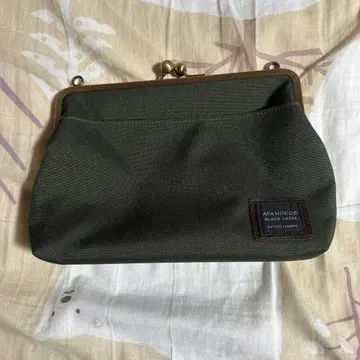 AYANOKOJI 다크 그린 가마구치 백