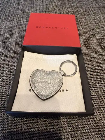 BONAVENTURA 하트 모양 키링 실버