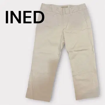 INED 여성용 롤업 팬츠 카프리 팬츠 봄/여름