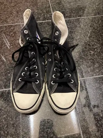 90's 컨버스 올스타 HI 블랙 표기 (10) USA제