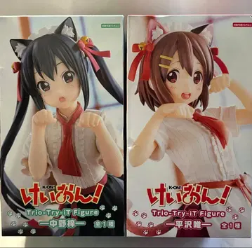 케이온! 피규어 트리오 트라이 잇 히라사와 유이 & 나카노 아즈사 세트