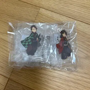 귀멸의 칼날 무한성편 테치테치 스탠드 세트 카마도 탄지로 토미오카 기유