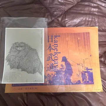 카네코 아야노 2026.1.15 일본 무도관 플라이어 (포스터)