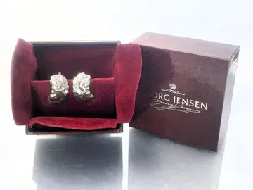 조지 젠슨 포도 잎 리프 귀찌 925S 50A 실버