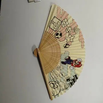 무료배송 슈퍼 마리오 캐릭터 부채