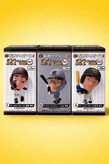 한신 타이거즈 피규어 3체 세트