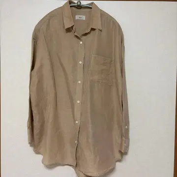 이에나/린넨 리오셀 오버 셔츠