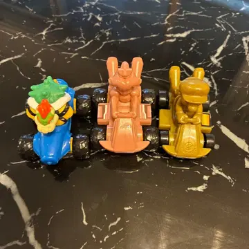 마리오 캐릭터 미니카 3체 세트