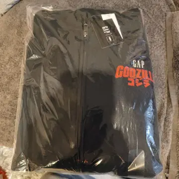 고질라 GAP 집업 후드티 문리스 나이트 블랙