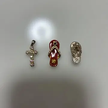 하와이안 주얼리 펜던트 탑 참 비치 샌들 크로스