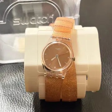 스와치 여성용 손목시계 스와치 롱 벨트