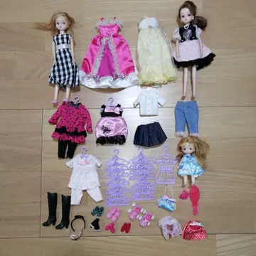 리카짱 인형, 드레스, 신발, 액세서리 등 일괄