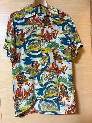 페로우즈 하와이안 셔츠 (검색) 빈티지 아로마 마코이 론 헤르만 0s3