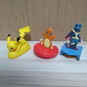 포켓몬 피규어 세트 피카츄 리자몽 루카리오