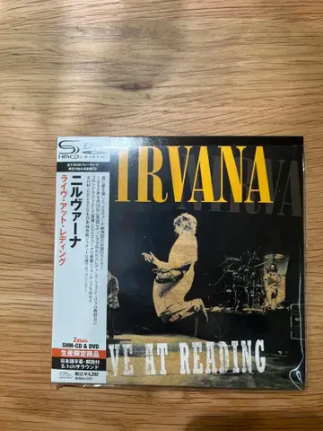 NIRVANA LIVE AT READING SHM-CD+DVD