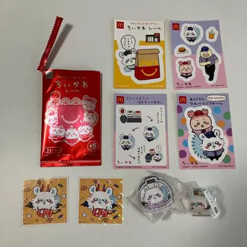 [모몽가 팬 주목] 모몽가 치이카와 x 쿠라스시 맥도날드 씰