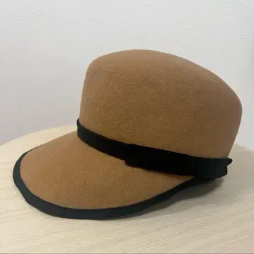 CA4LA 울 헌팅 캡 카멜