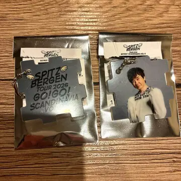 스피츠 고스카 vol.9 큐브 키링 로고 타무라 아키히로