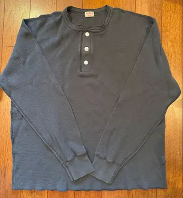 Healthknit BEAMS 헨리넥 써멀 XL