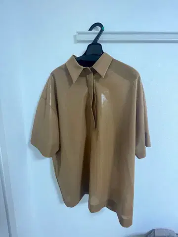 stunning 베이지 반팔 셔츠 [ 오늘부로 처분 ]