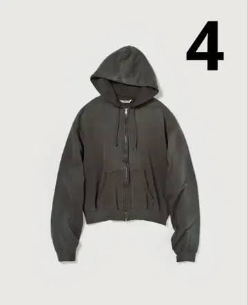 [ AURALEE ] PRODUCT DYED PIMA 후드티 사이즈4