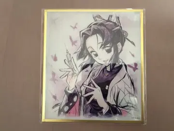 귀멸의 칼날 무한성편 WEBSHOP 복권 아크릴 색지 코쵸우 시노부