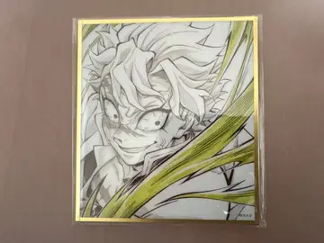 귀멸의 칼날 무한성편 WEBSHOP 복권 아크릴 색지 시나즈가와 사네미