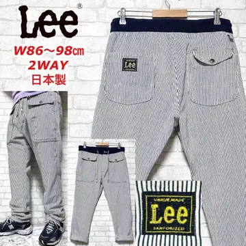 Lee 히코리 베이커 이지 팬츠 2WAY 앵클 팬츠 6 포켓