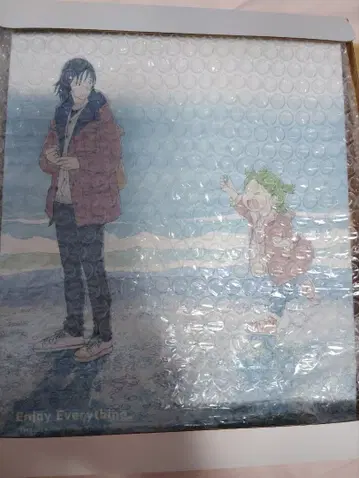 요츠바랑! 원화전 캔버스 아트 요츠바와 조개