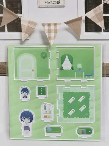 프로세카 키리타니 하루카 마이세카이 아크릴 룸 디오라마