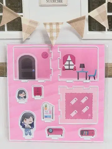 프로세카 시라이시 안 마이세카이 아크릴 룸 디오라마