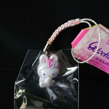 새상품 레어 지역 한정 키티 끈 스트랩 홋카이도 한정 눈토끼