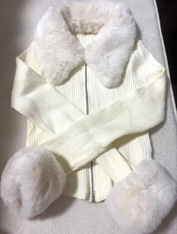 립 서비스 LIP SERVICE 퍼 니트 미사용 새상품