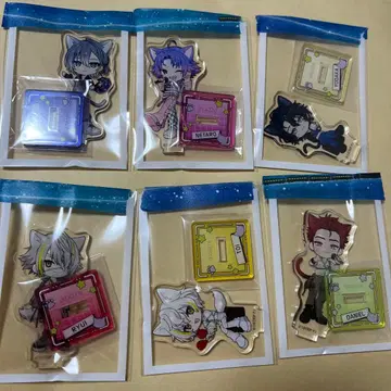 마네키네코 에이트리 18TRIP 미니 아크릴 스탠드 세트 야간 근무