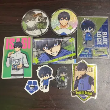 블루 록 이사기 요이치 캔뱃지 아크릴 스탠드 카드 스티커 즉시 구매