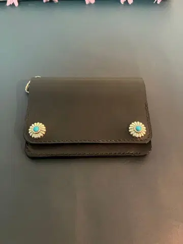 [ 숏 트래커 지갑 ] 핸드메이드 가죽 공예