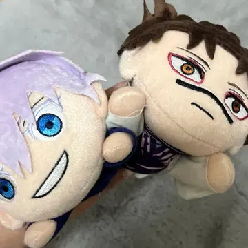 주술회전 쵸소우 고죠 사토루 누워있는 봉제 인형