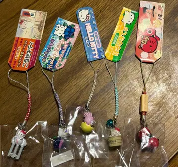 지역 한정 키티 스트랩 5종 세트