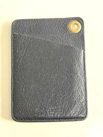 IL BISONTE (일비종떼) 가죽 패스 케이스 / 카드 홀더