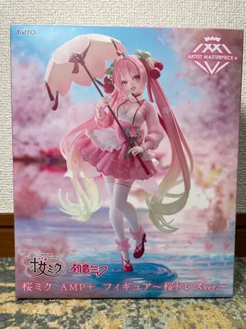 TAITO 벚꽃 미쿠 AMP+ 피규어 벚꽃 드레스ver.