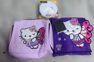 레어 키티 콜라보 파우치 세트