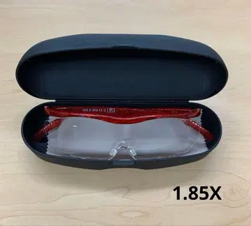 미사용 새상품 하즈키 루페 라지 1.85X 루비