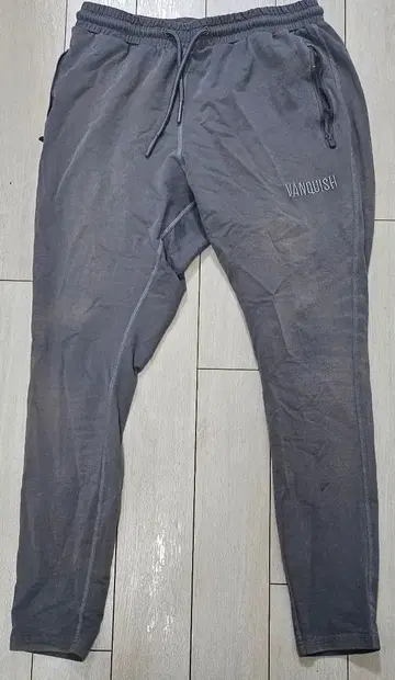 VANQUISH FITNESS 그레이 조거 팬츠 L