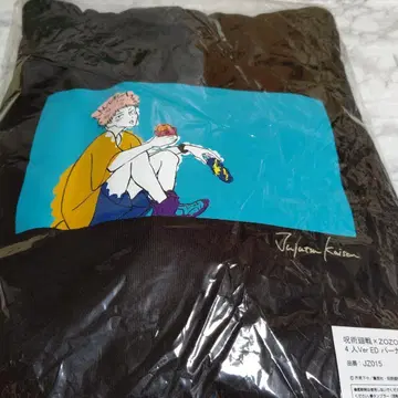 [새상품] 주술회전 4인Ver(ED) 후드티 블랙 Lsize