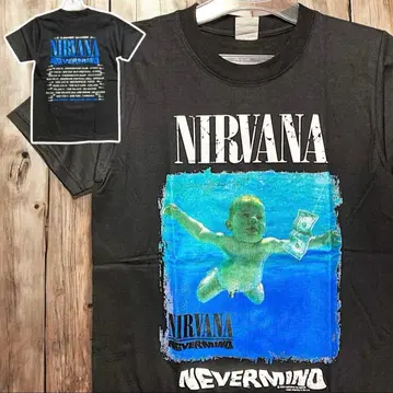 너바나 NIRVANA 네버마인드 카트 코 번 T셔츠