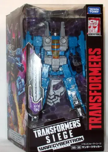 타카라토미 TRANSFORMERS SIEGE 썬더크래커 SG35